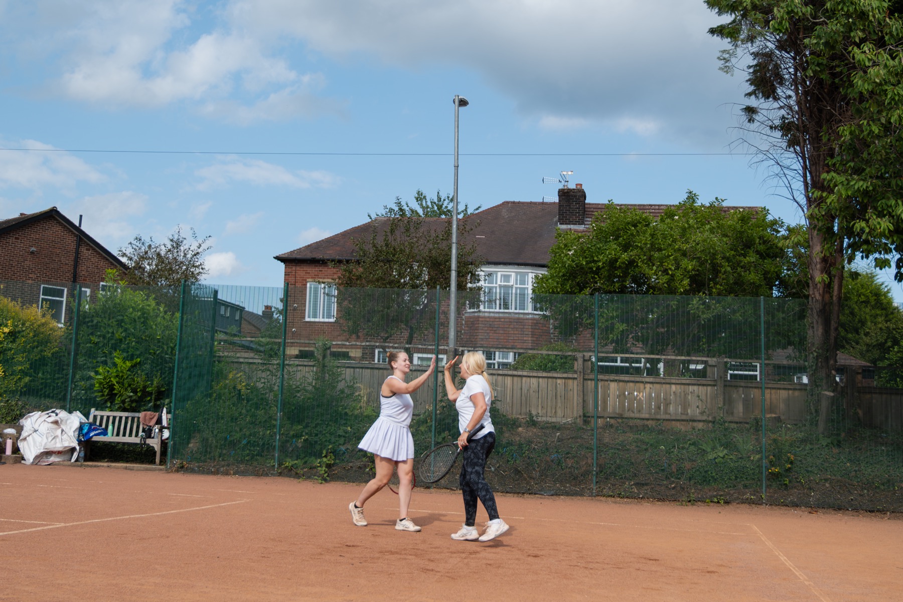 Two Claremont members at the tournament
