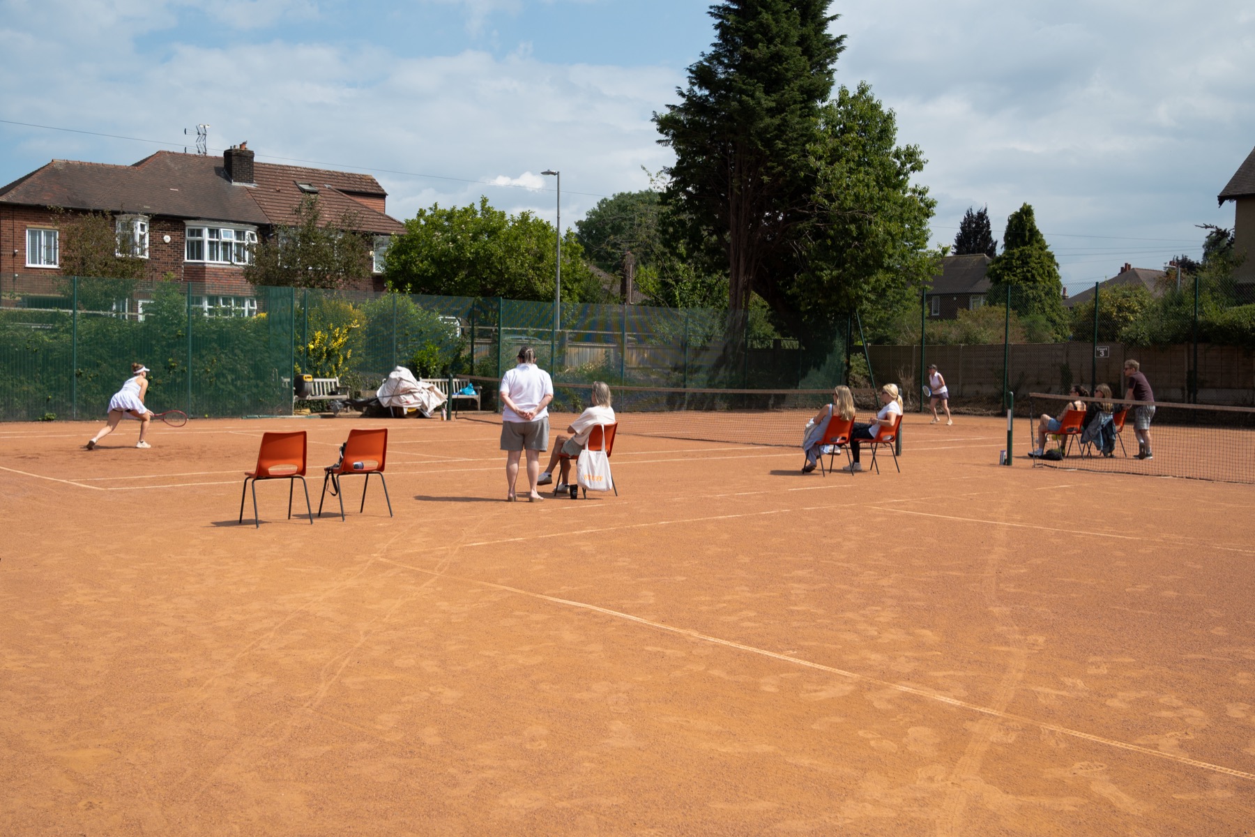 Tournament tennis photo from Claremont