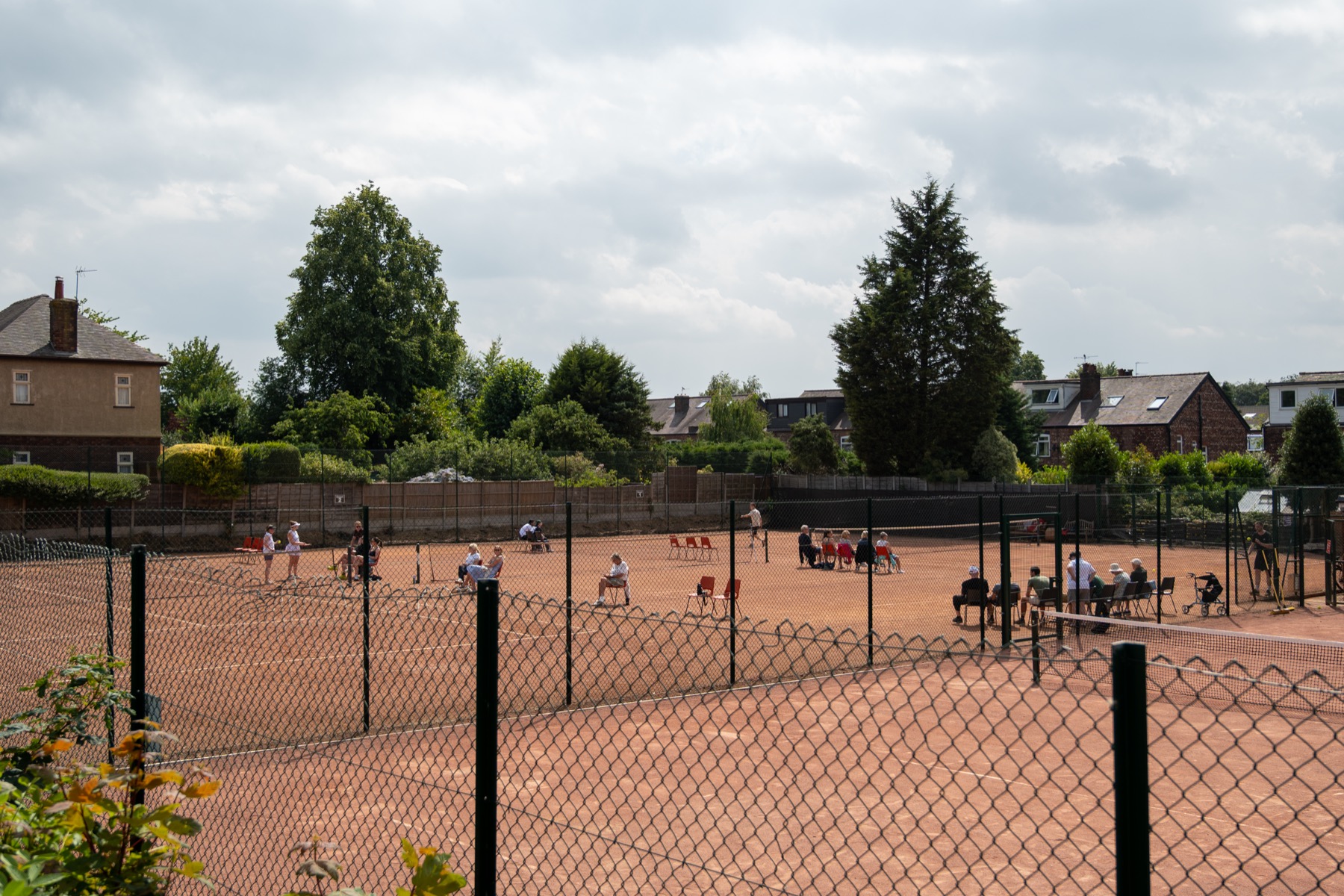 Tournament tennis photo from Claremont