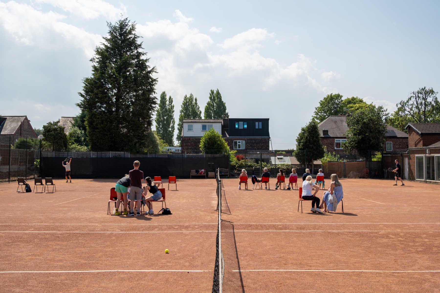 Tournament tennis photo from Claremont