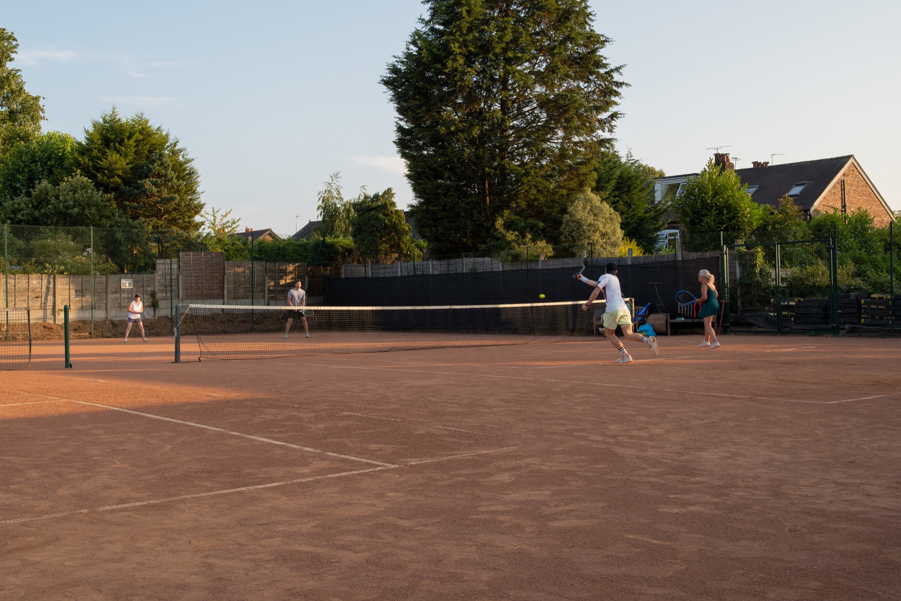 Tournament tennis photo from Claremont